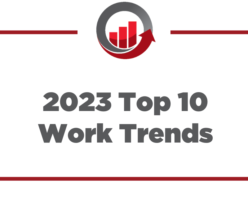 2023 Top Work Trends logo