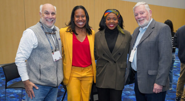 Four SIOP members posing for a photo