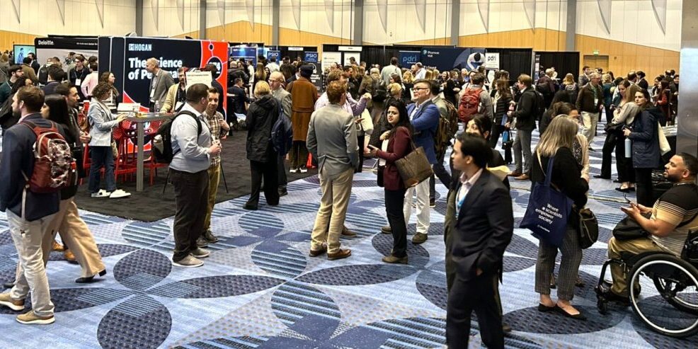 Busy Exhibit Hall